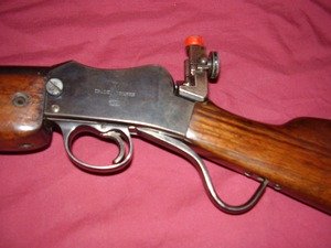 bsa model guns action worcester lever rifle used lr